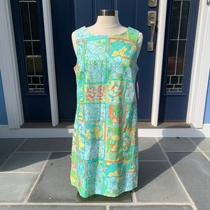 Lilly Pulitzer "Just Add Lemon" Shift Dress